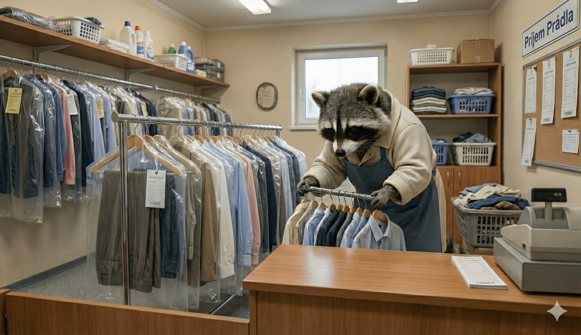 Pranie a chemické čistenie odevov pre súkromné osoby – MÝVAL práčovňa Brezno